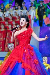 高清组图：双拥晚会 群星合唱《无限春光又一年》