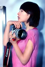 高清组图：江一燕化身摄影精灵 执着让她美丽绽放