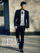 组图：杜淳写真玩转英伦之色 彰显熟男时尚优雅