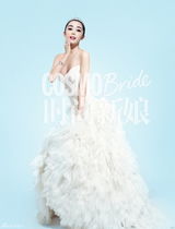 组图：《如意》杨幂被赞清新 戏外诠释纯美新娘