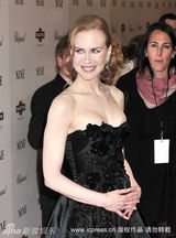 幻灯图：妮可爱美出洋相 心急抢镜满脸白粉吓人