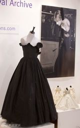 幻灯图集：戴安娜王妃首次出席活动礼服高价售出