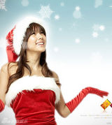 组图：盘点众大牌女明星经典旧日圣诞装