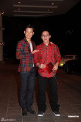 组图：梁靖琪黄敏豪婚宴众星捧场 先忙工作不急造人