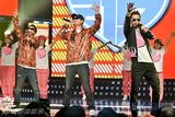 组图：韩节目《M Countdown》录制 KARA蝉联夺冠