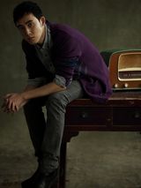 组图：“五阿哥”张睿文艺大片彰显个性