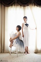 高清图：刘园园双生花最新写真 百花深处绚烂绽放 