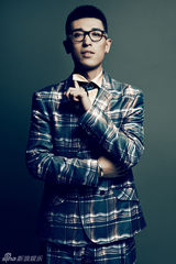 组图：张赫宣时尚大片英伦风彰显男人本色