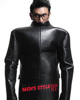 组图：吴奇隆《芭莎男士》大片露孩童本色