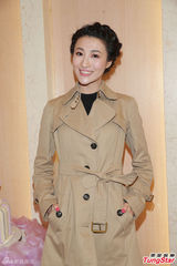 组图：陈茵媺宣传新剧挂念宝宝 暂休养年底复出