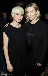 高清图：《蓝色情人节》纽约首映 温斯莱特捧场