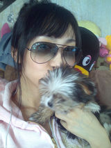 幻灯图：李菲儿自拍照曝光 “宅男杀手”笑容甜美