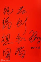 高清组图：2010军民迎新春文艺晚会群星寄语