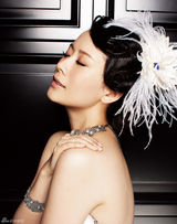 高清图：海清婚纱写真成熟优雅 演绎待嫁幸福新娘