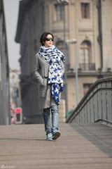 组图：《男人帮》张俪饰演米琪 知性与时尚并存