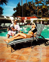 高清组图：超模凯特-阿普顿杂志写真风情万种