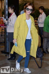 组图：4minute宣美郑俊英等便装赴日展早春时尚