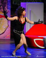 幻灯图集：邓超穿网袜大跳钢管舞 模仿杰克逊动作