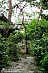 组图：新浪娱乐探访首尔 韩国文化遗产三清阁