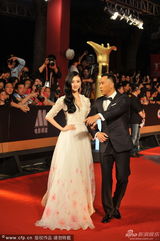 组图：《特殊身份》剧组甄子丹景甜挽手亮相