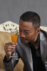 高清图：张涵予代言绿色饮品 打造绿色健康理念