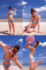 高组图：前超女陈怡日本拍写真 比基尼制服齐上阵