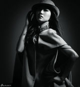 组图：方然最新春意写真时尚感十足