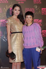 组图：霍震霆出言护郭晶晶 梁烈唯走秀只顾耍帅