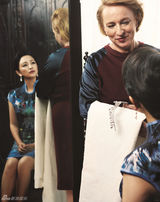 组图：罗海琼芭莎平面电影演绎《上海美人》