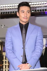 组图：胡兵台北出席活动 透露将自掏腰包拍时装剧