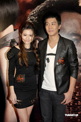 幻灯图：谢婷婷力挺安志杰新片 情侣档亮相受瞩目