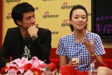 组图：《非常幸运》王力宏章子怡做客
