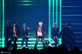 高清图：SuperJunior等歌手参加MBC music成立庆典