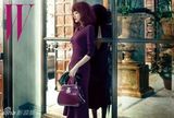 组图：韩星李英爱染紫发拍写真演绎神秘色彩