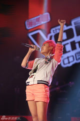 组图：中国好声音第三场 选手嗓音雌雄莫辩