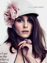 组图：纽约名媛奥利维亚-巴勒莫俏丽登封面