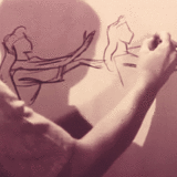 组图：揭秘《睡美人》原型 画师速写妙趣横生