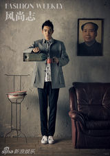 幻灯图集：李学庆玩穿越 国际大牌混搭经典国货