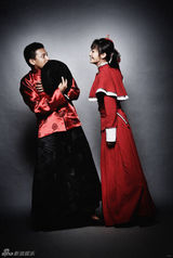 组图：《光荣大地》刁蛮小姐姚笛遇上呆小伙崔林