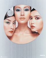 组图：李嘉欣产后复出拍广告 身材窈窕光彩照人