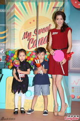 组图：吴千语红裙性感出镜 否认林峰到香闺过夜