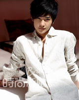 高清图：新《红楼》宝黛拍《时尚新娘》大片