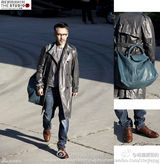 明星爱街拍43期：型男靓女秋季风衣搭配