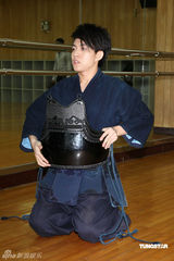 高清图：林宥嘉受柯南影响学习剑道 重温儿时记忆