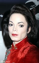 幻灯图集：杰克逊逝世周年 真人比例蜡像现身纽约