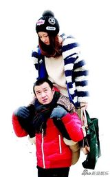 组图：传文章姚笛相恋 昔日甜蜜热吻剧照曝光