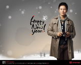 高清图：宋承宪Rain等1月壁纸 大腕齐聚过足眼瘾