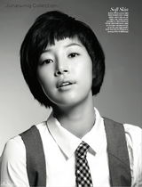 高清组图：韩智慧杂志照浓妆上阵 个性另类新造型