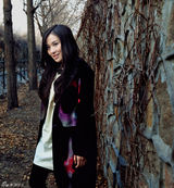 高清图：叶璇全新写真 知性美女寻找春的气息