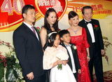 高清图：众星上海出席郑明明结婚四十周年庆典